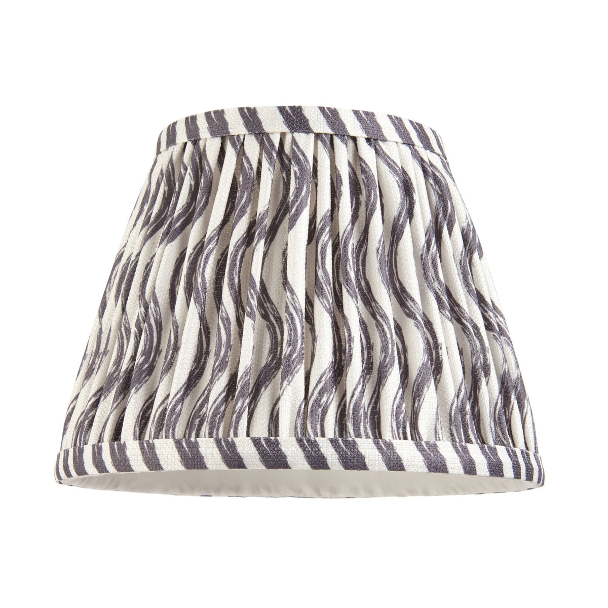 Ripple 20cm Tapered Shade in Pearl Grey