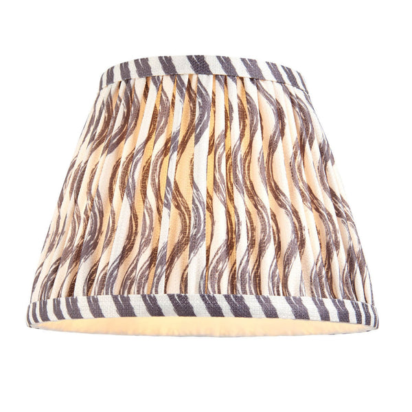 Ripple 20cm Tapered Shade in Pearl Grey