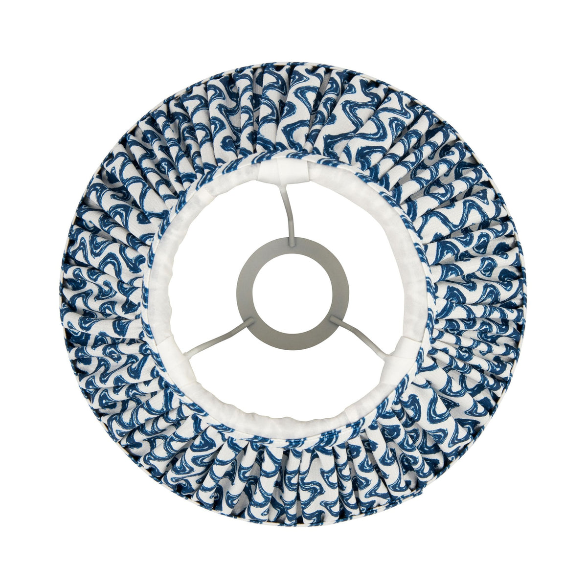 Ripple 25cm Tapered Shade in Marlin Blue