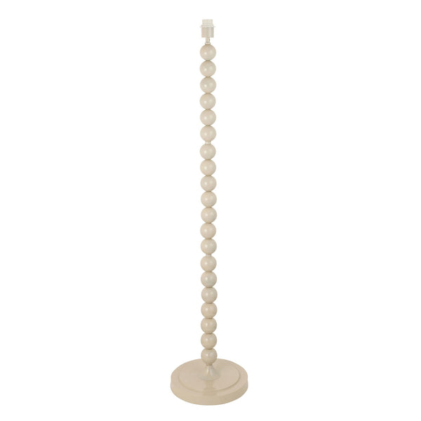 Higgledy Floor Lamp Base in Gloss Almond White Paint Finish