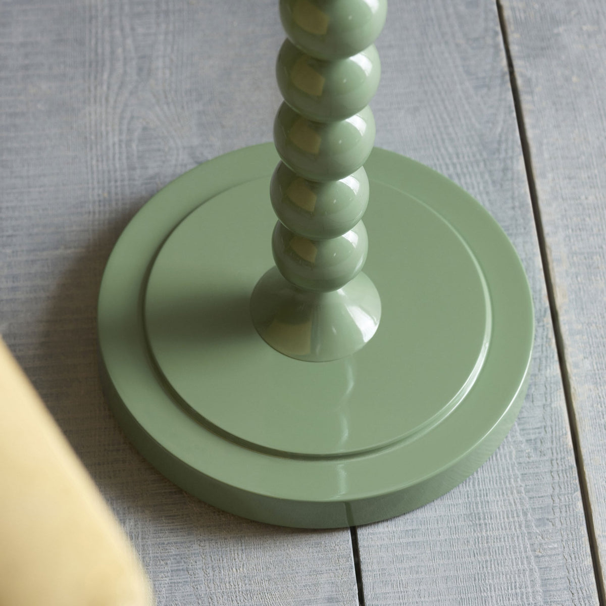 Higgledy Floor Lamp Base in Gloss Cotswold Green Paint Finish