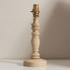Bibury Table Lamp Base in Natural Ash Finish