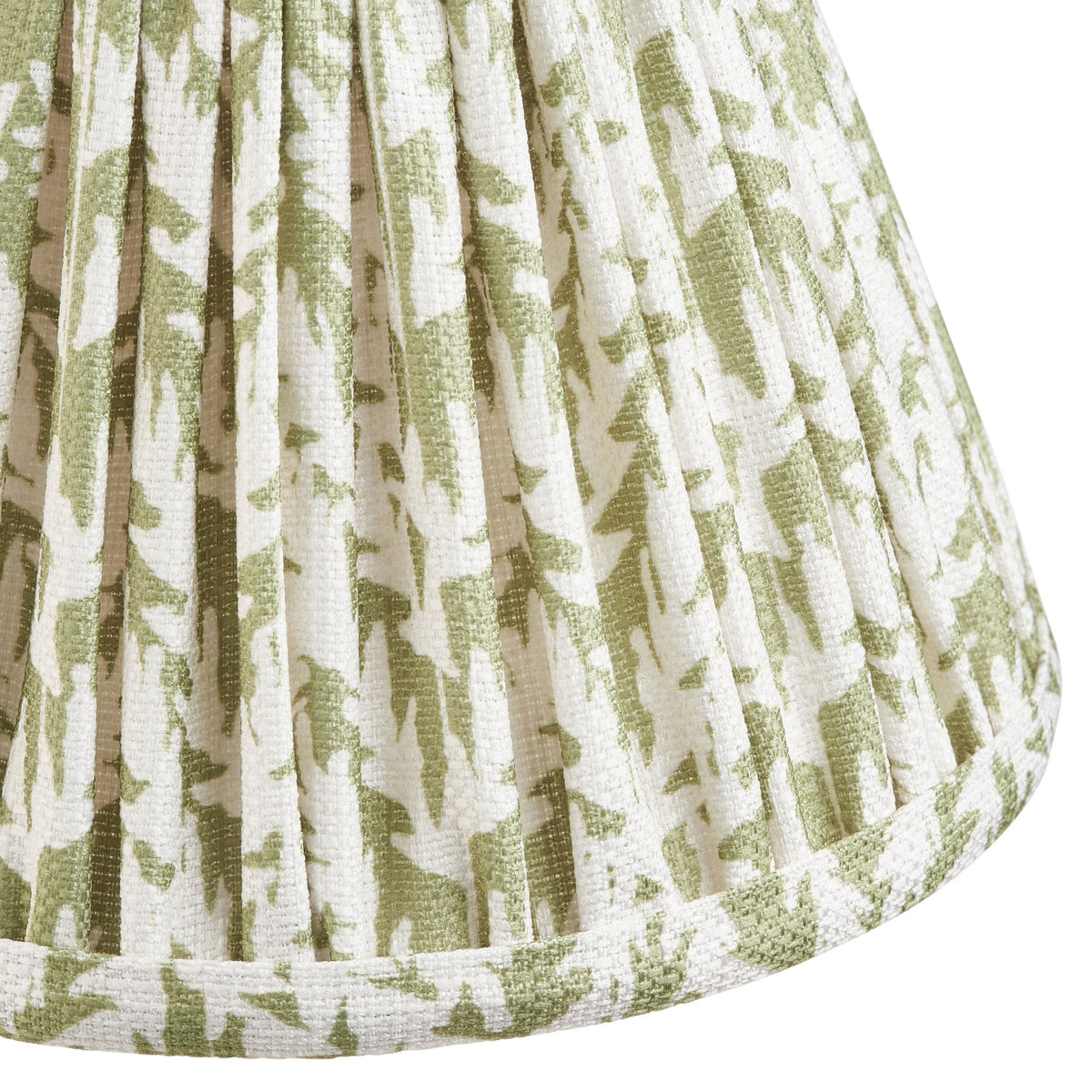Leaf 20cm Tapered Shade in Herb Garden Green
