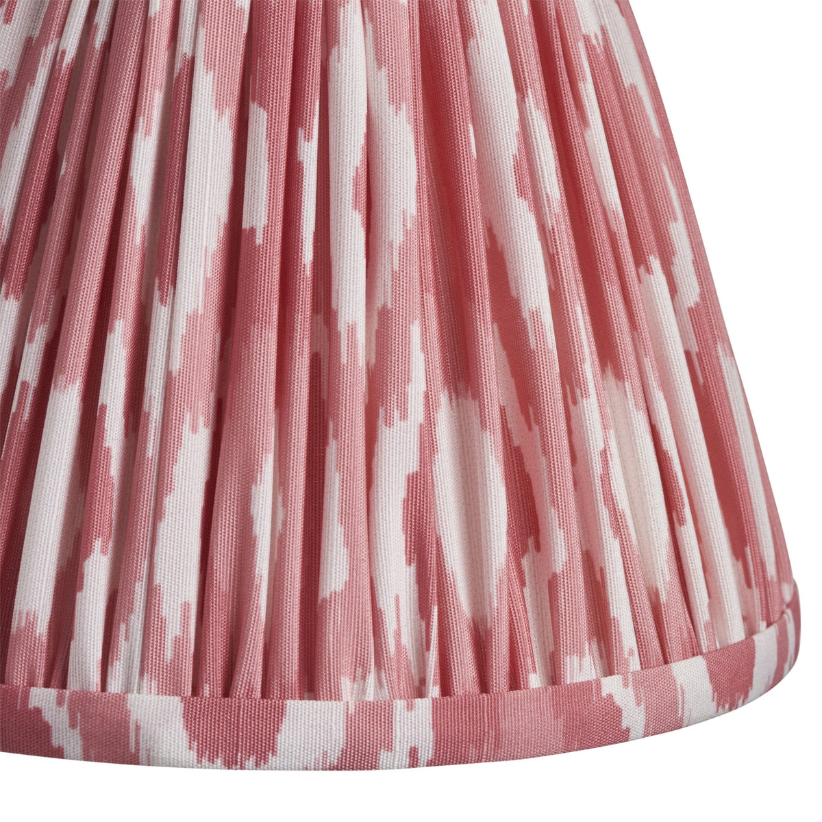 Ikat 16cm Tapered Shade in Coral Pink