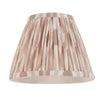 Ikat 16cm Tapered Shade in Neutral Faux Silk Fabric