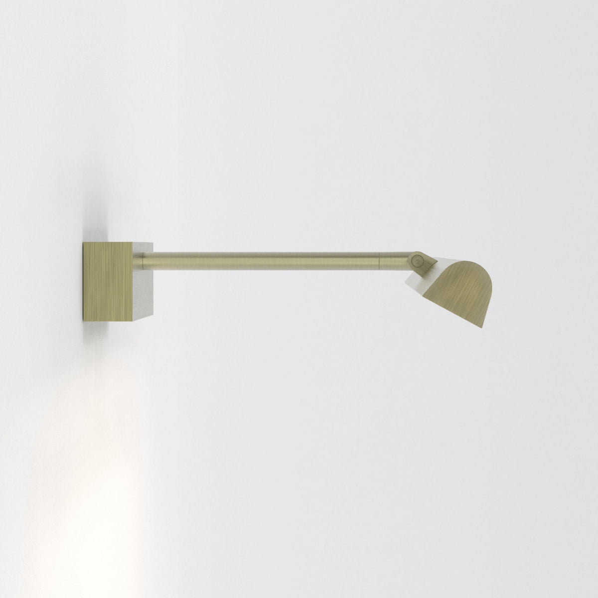 Renoir 520 LED Adjustable Picture Wall Light In Brushed Brass