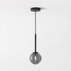 Tacoma IP44 Single Drop Pendant in Matt Black