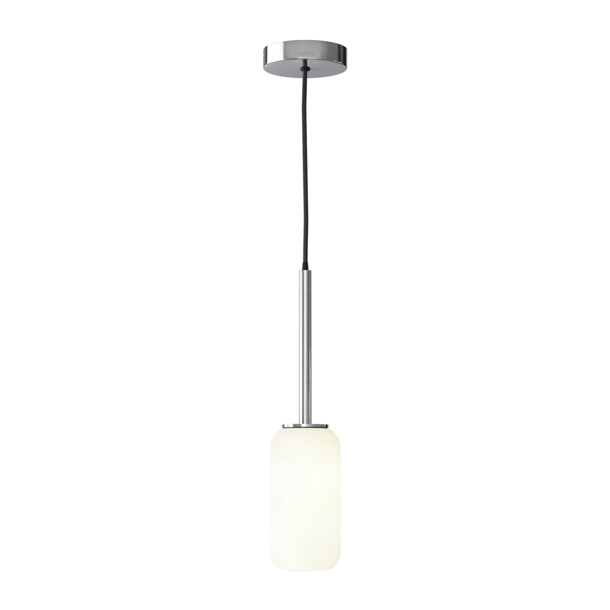 Tacoma IP44 Single Drop Pendant in Polished Chrome
