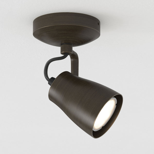 Juno Single Spotlight in Bronze