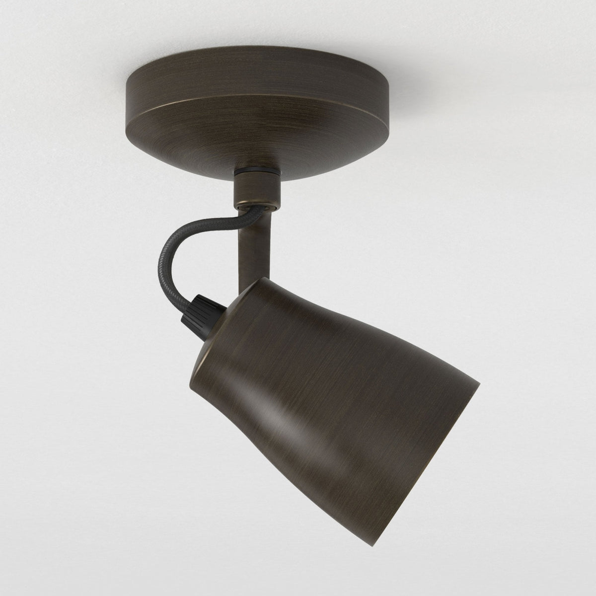 Juno Single Spotlight in Bronze