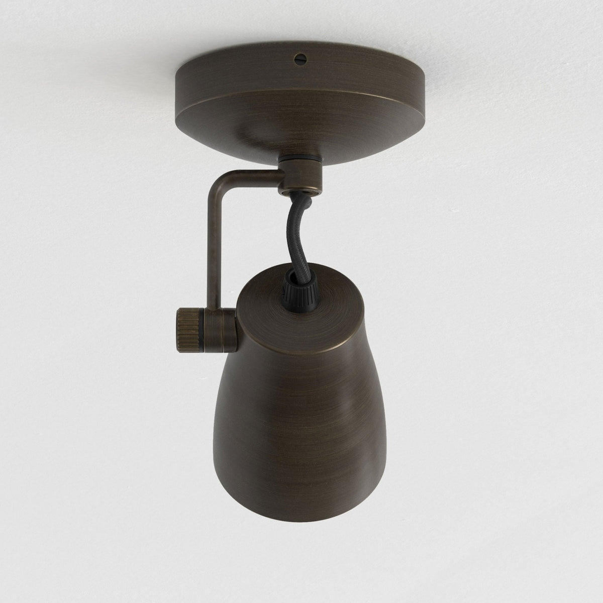 Juno Single Spotlight in Bronze