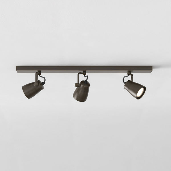 Juno Triple Bar GU10 Adjustable Spotlight in Bronze