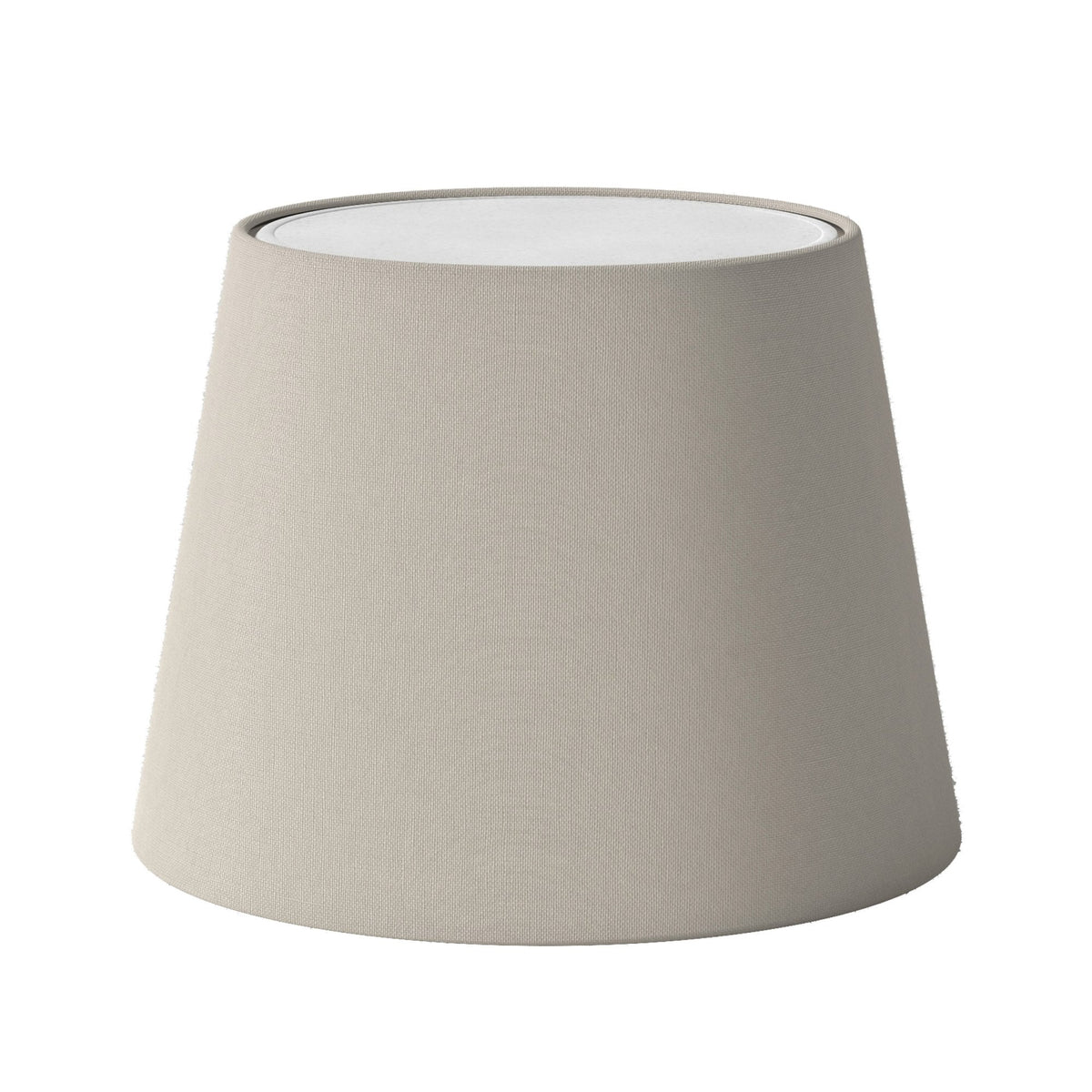 French 220 Fabric Drum Shade In Putty