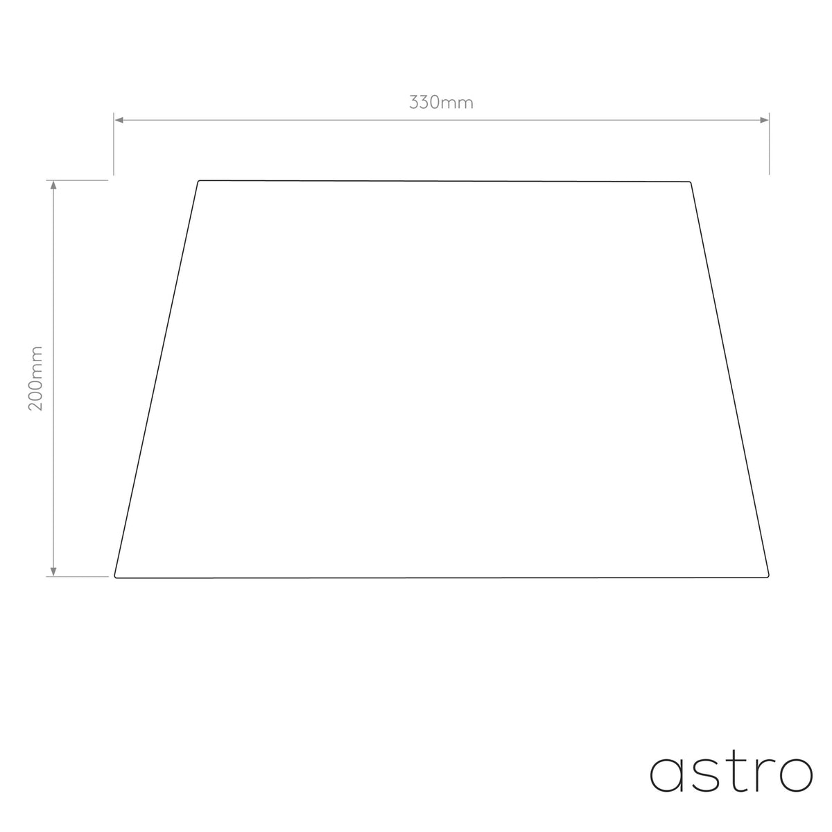 French 330 Fabric Drum Shade In White