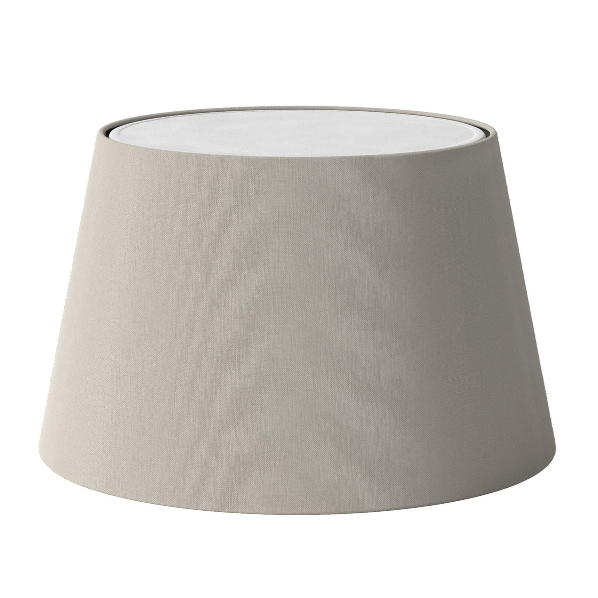 French 330 Fabric Drum Shade In Putty