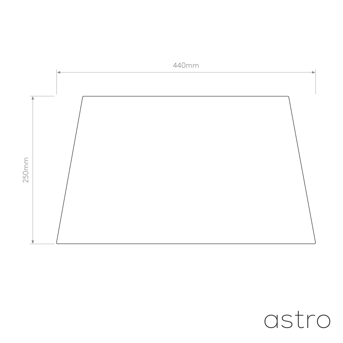 French 440 Fabric Drum Shade In Putty