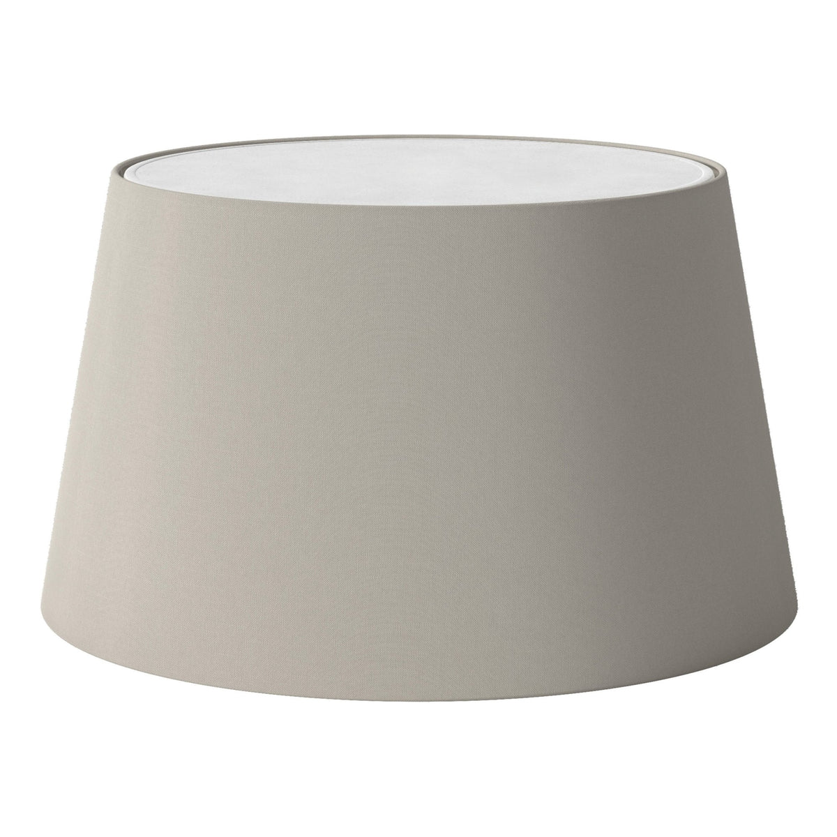 French 440 Fabric Drum Shade In Putty