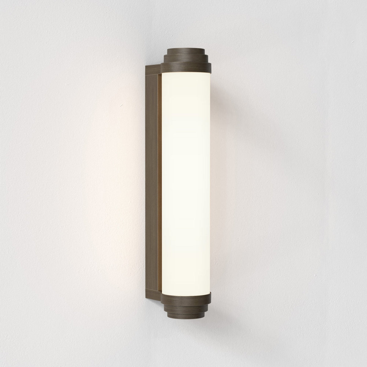 Burlington 400 IP44 Phase Dimmable Wall Light In Bronze