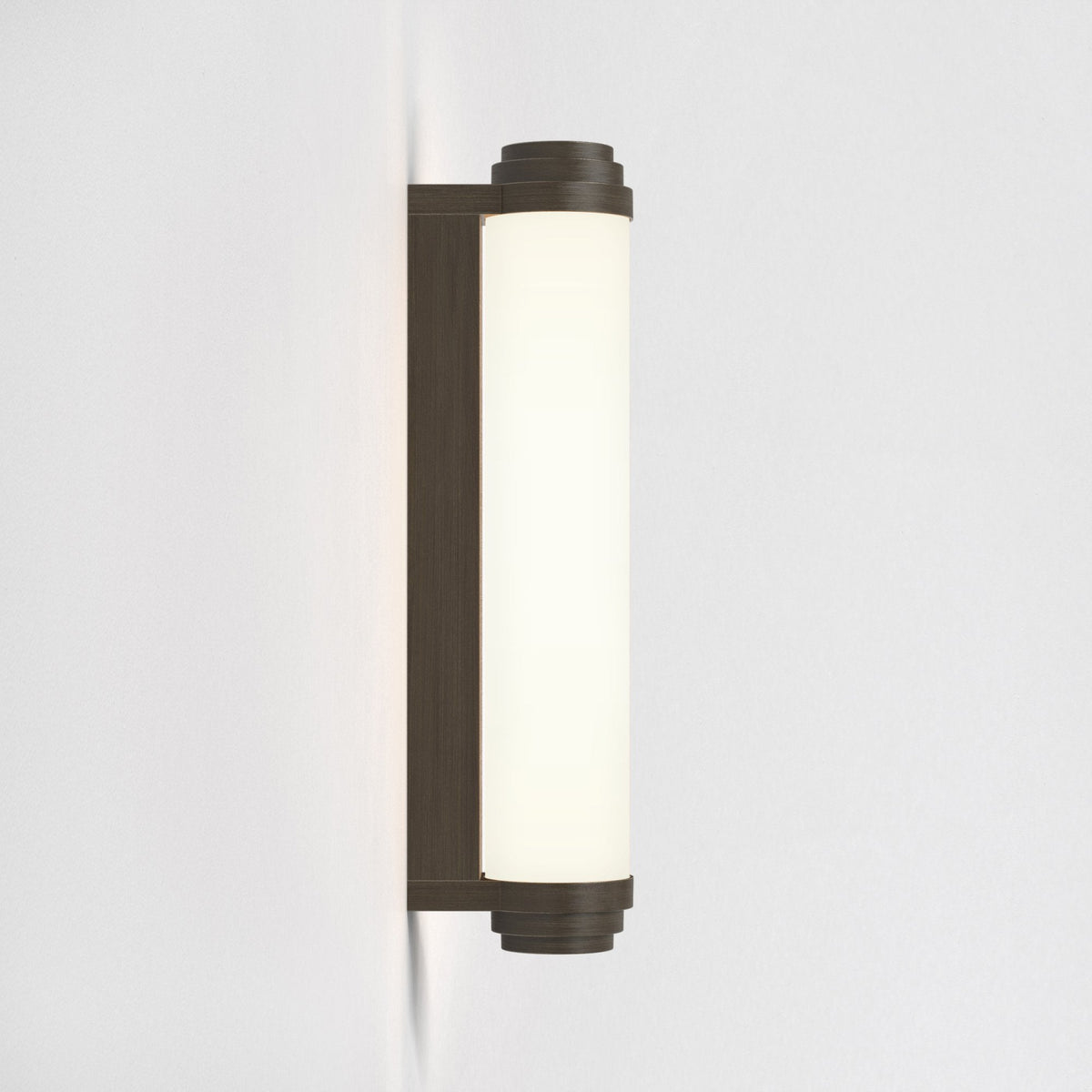 Burlington 400 IP44 Phase Dimmable Wall Light In Bronze