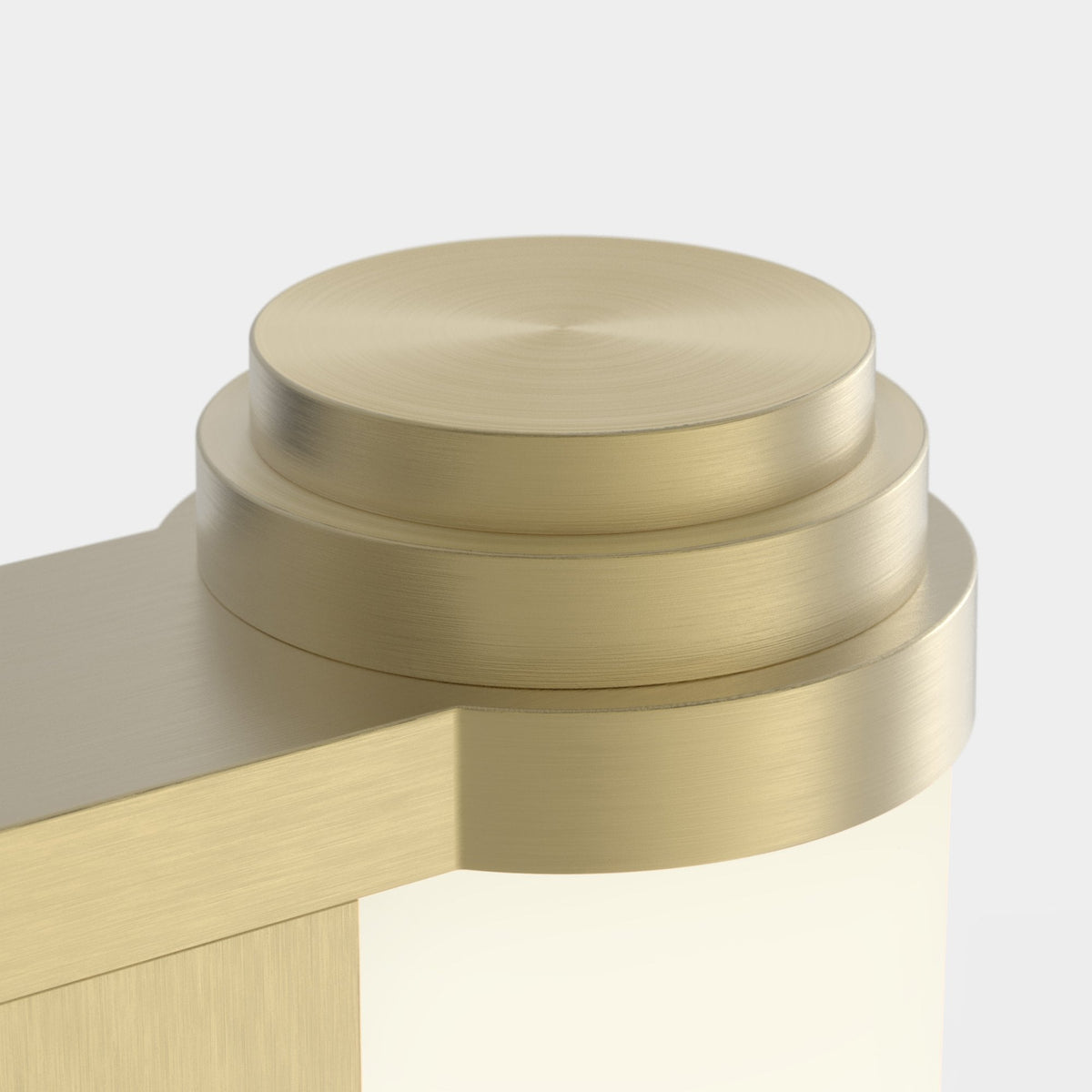 Burlington 400 IP44 Phase Dimmable Wall Light In Matt Gold