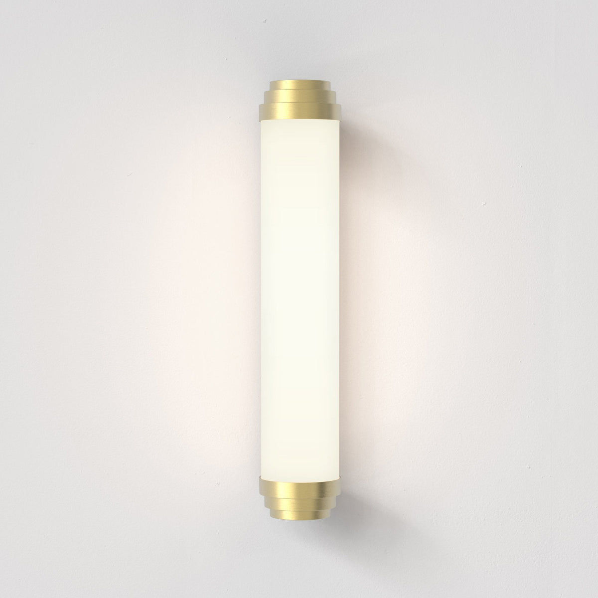 Burlington 400 IP44 Phase Dimmable Wall Light In Matt Gold