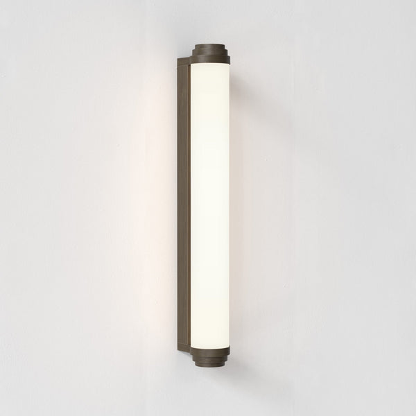Burlington 600 IP44 Phase Dimmable Wall Light In Bronze