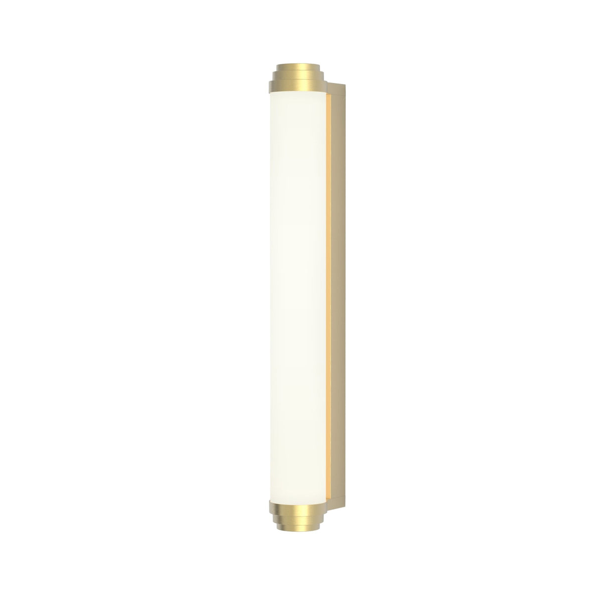 Burlington 600 IP44 Phase Dimmable Wall Light In Matt Gold