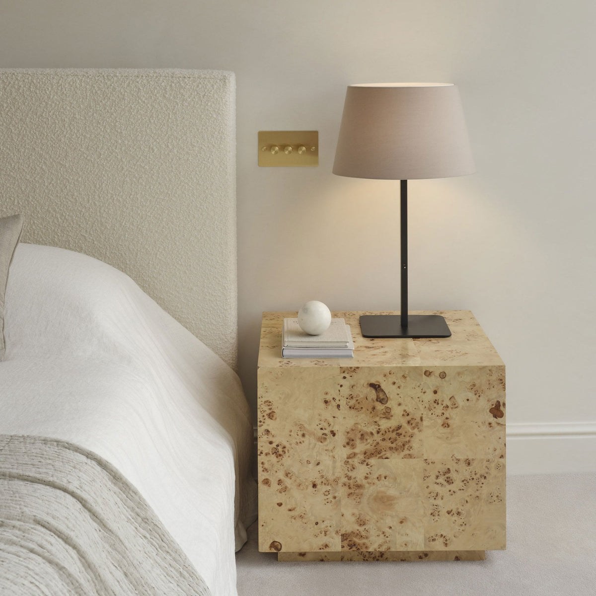 Beaumont Table Lamp in Matt Black