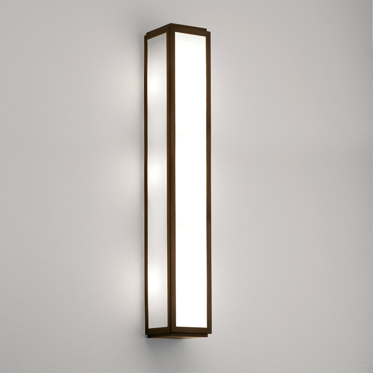 Mashiko Wall 600 LED IP44 Bathroom Wall Light in Bronze
