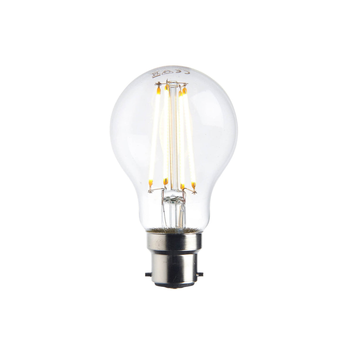 B22 Warm White Dimmable LED GLS 8W 2700K 1100lm