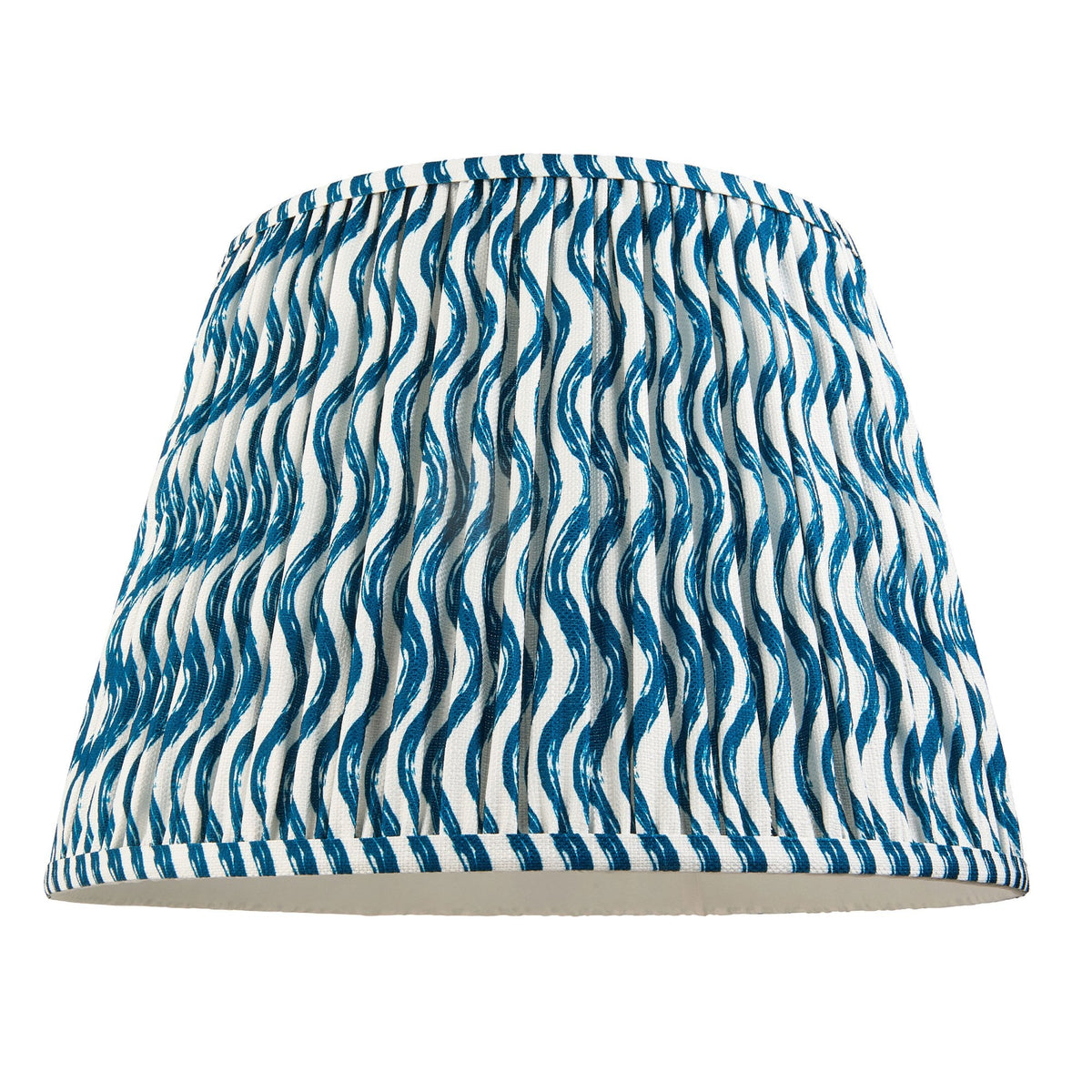 Higgledy Floor Lamp in Gloss Marlin Blue with Ripple 40cm Marlin Blue Shade