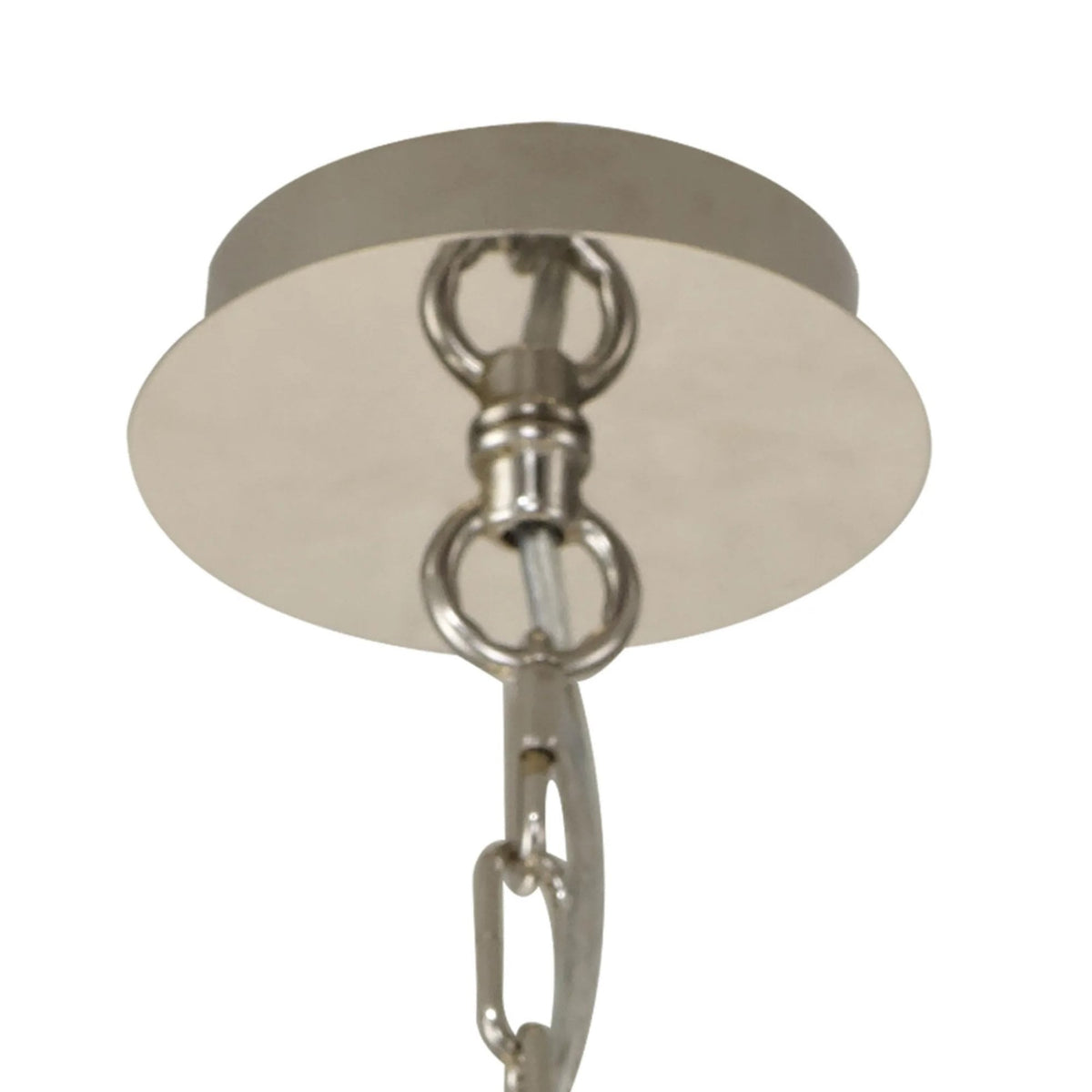 Dunstone 7 Arm Pendant or Semi Flush in Polished Nickel