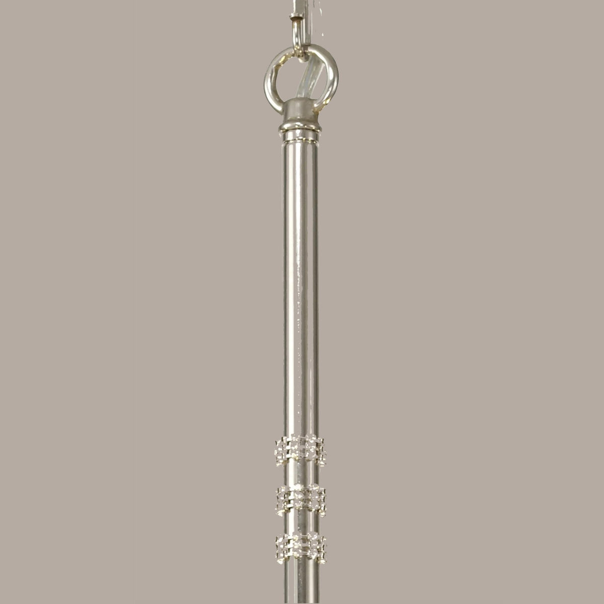 Dunstone 7 Arm Pendant or Semi Flush in Polished Nickel