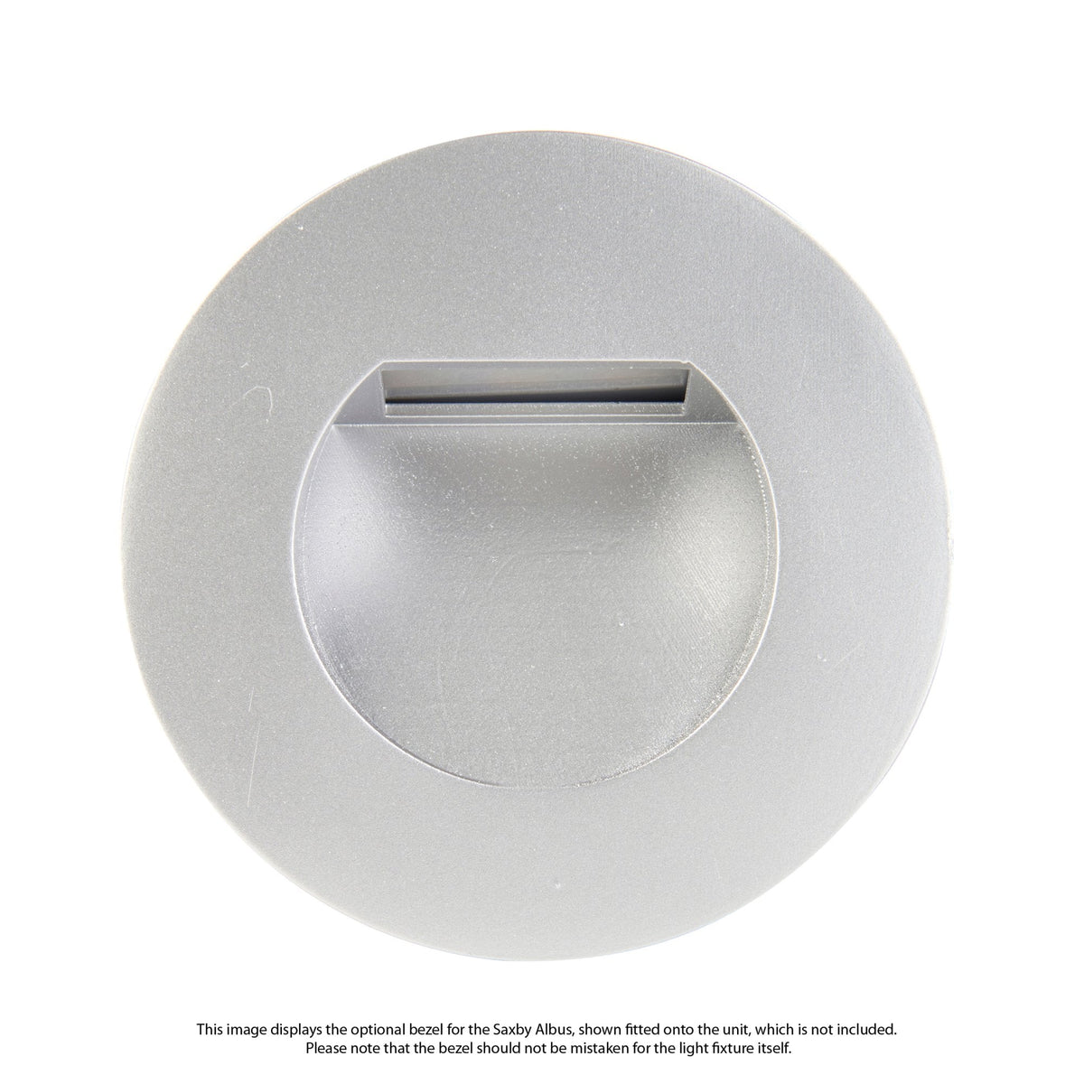 Silver Painted Round Bezel Accessory for the Saxby Albus CCT