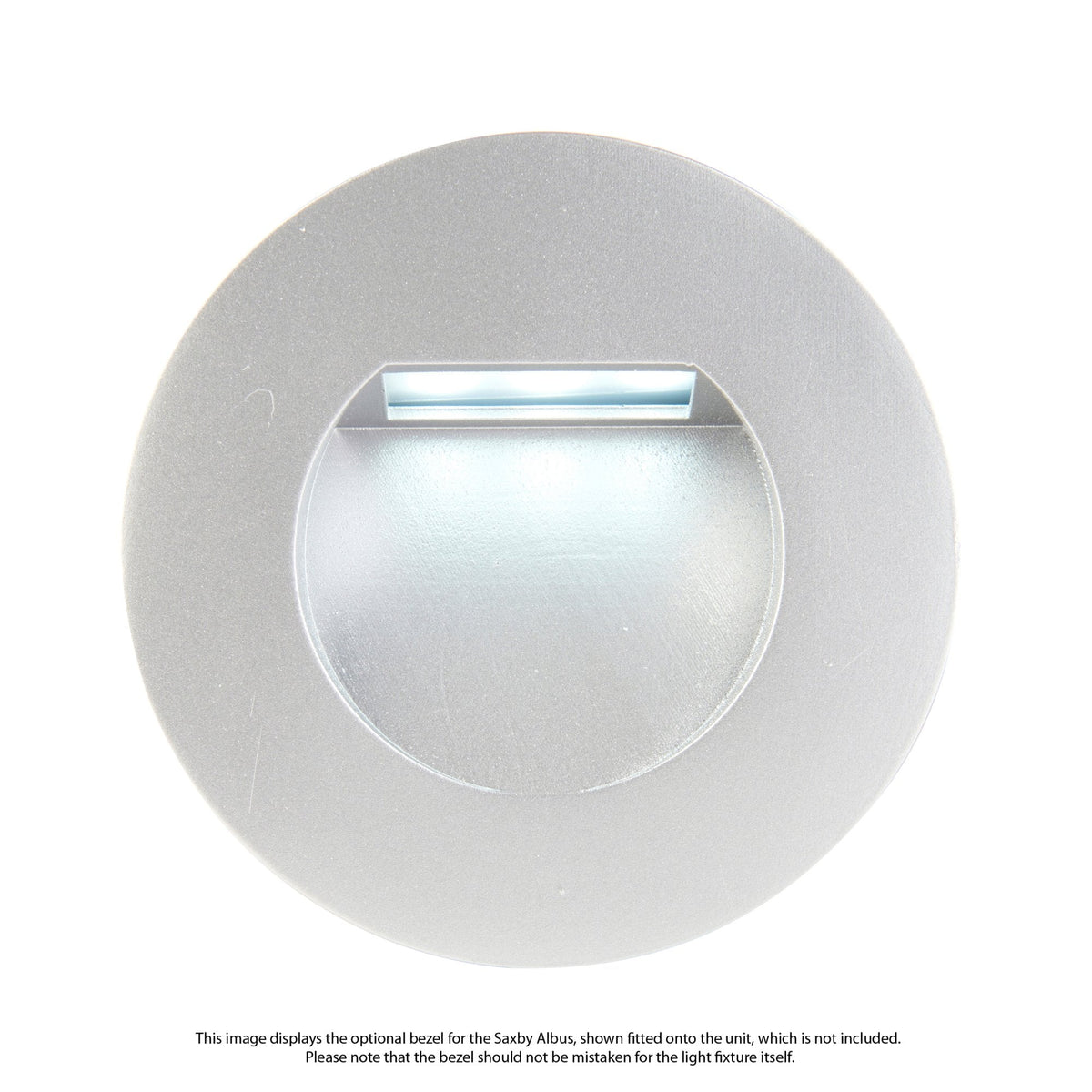 Silver Painted Round Bezel Accessory for the Saxby Albus CCT