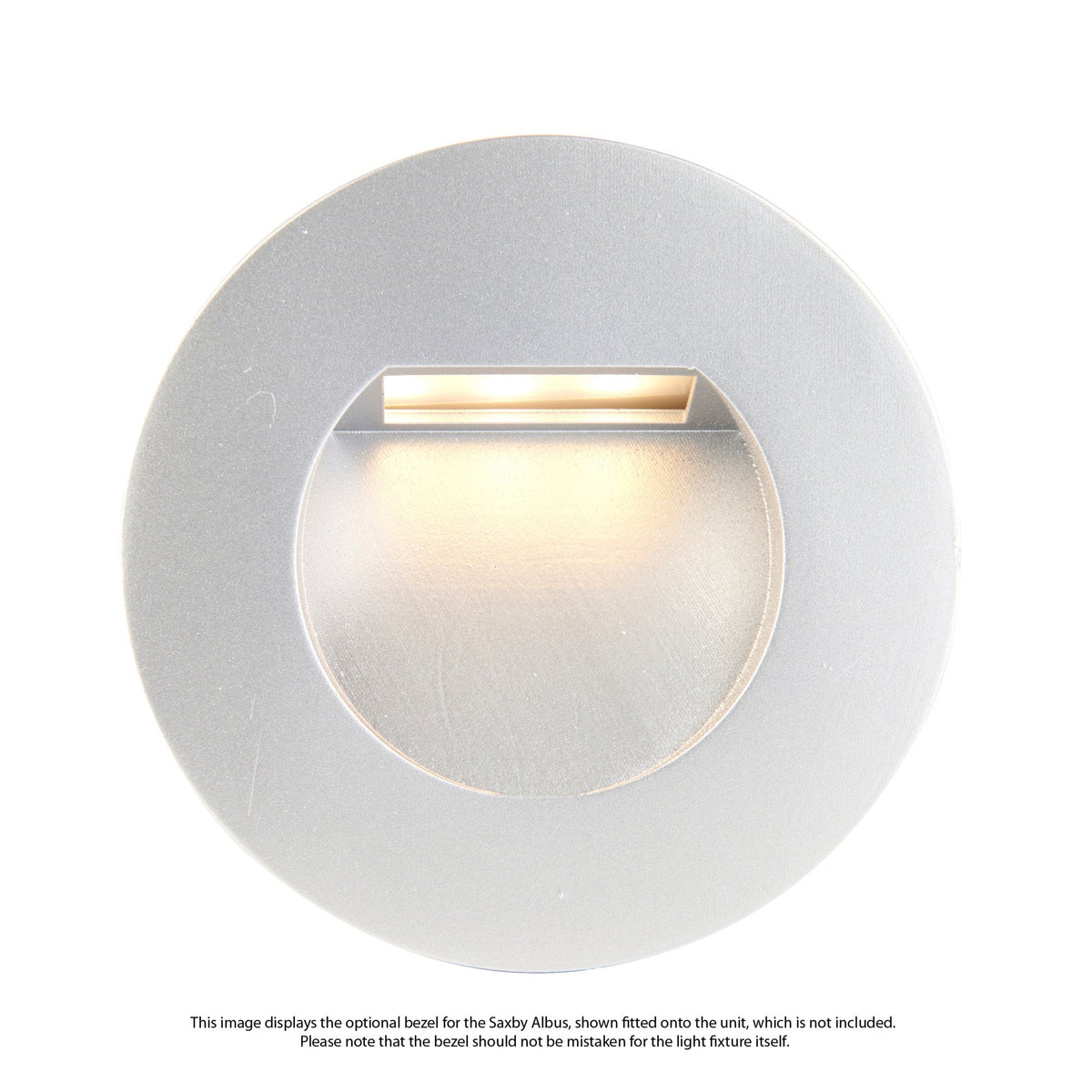 Silver Painted Round Bezel Accessory for the Saxby Albus CCT