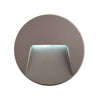 Severus CCT Round IP65 Surface Mounted LED Wall Light in Grey