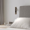 Keta USB-C Recessed Switched LED Reading Light in Bronze