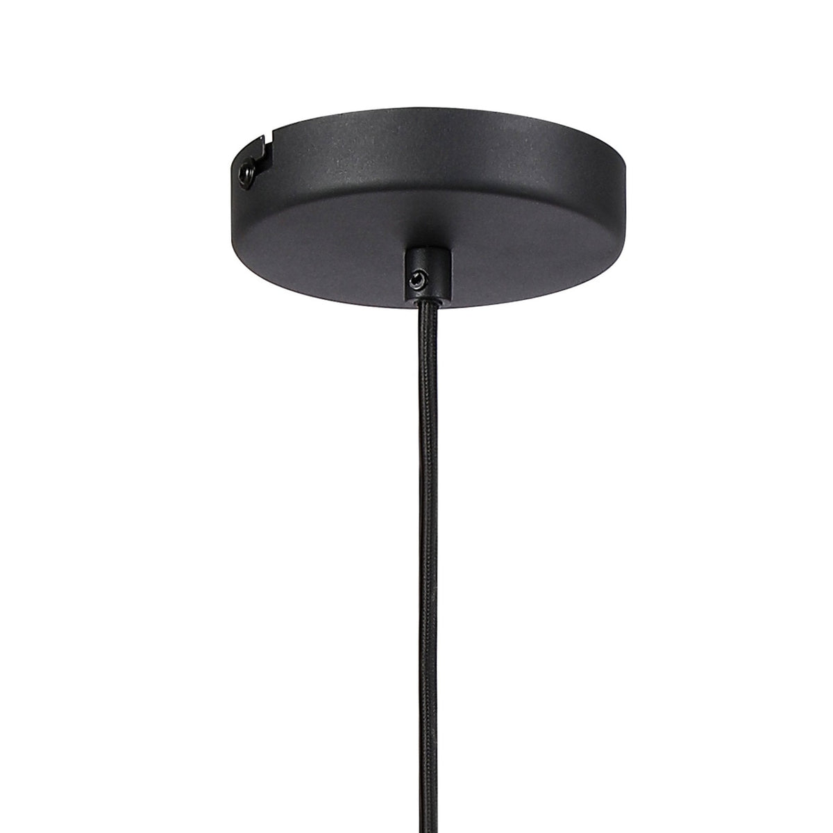 Essington 16cm Single Drop Pendant with Smoke Fade Glass Shade