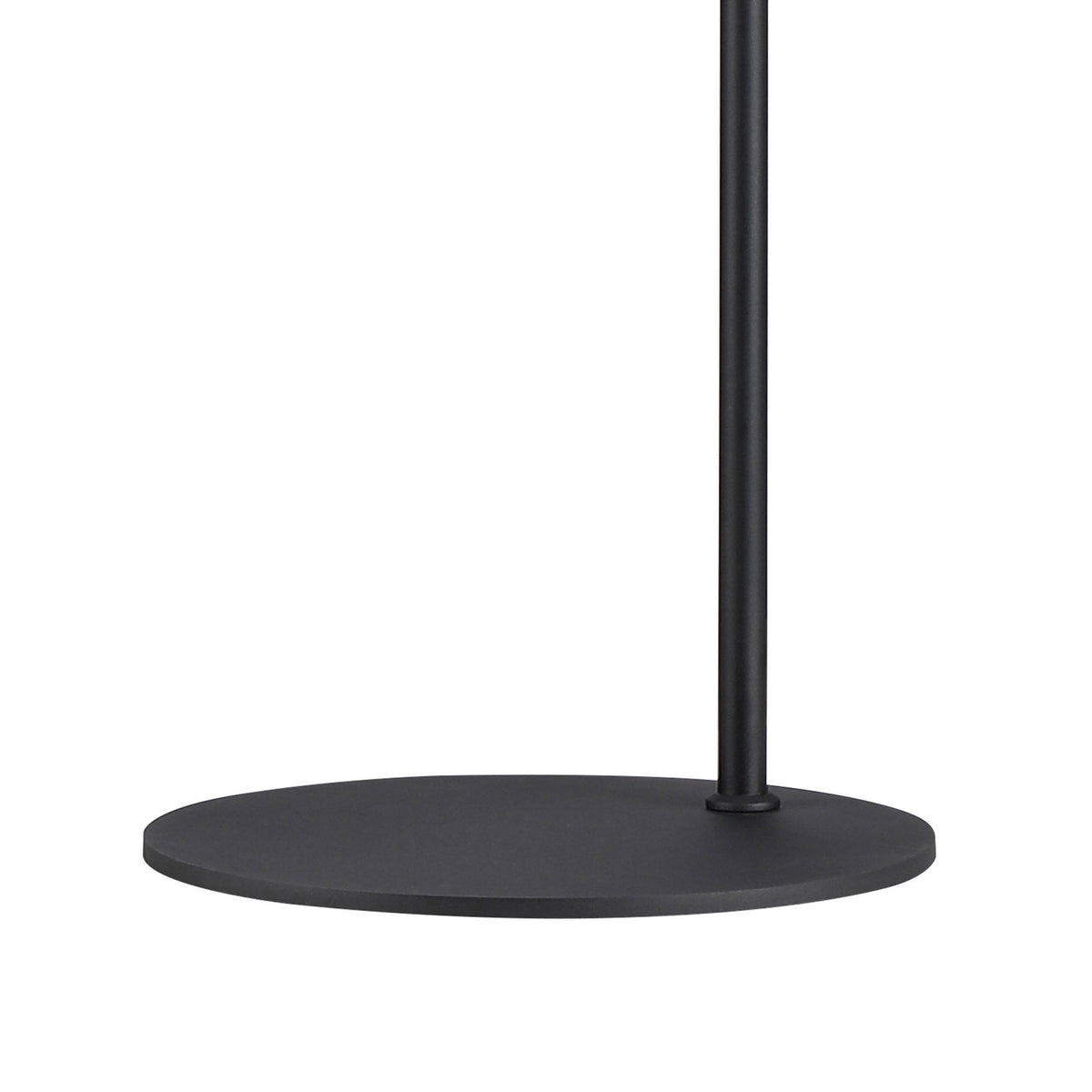 Essington Adjustable Floor Lamp with Frosted White Glass Shade