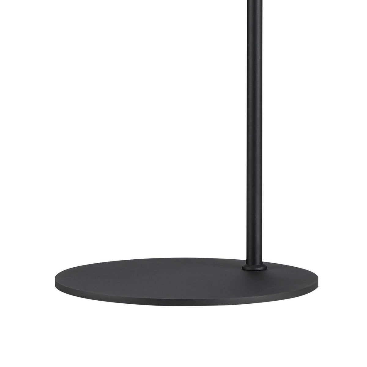 Essington Adjustable Floor Lamp with Smoke Fade Glass Shade
