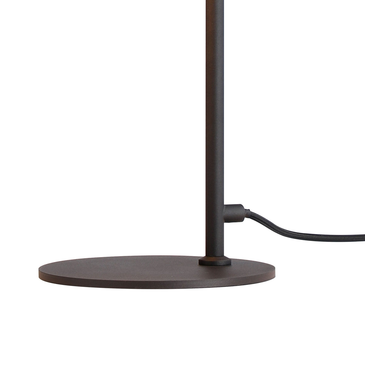 Essington Adjustable Table Lamp with Brown and Copper Metal Shade