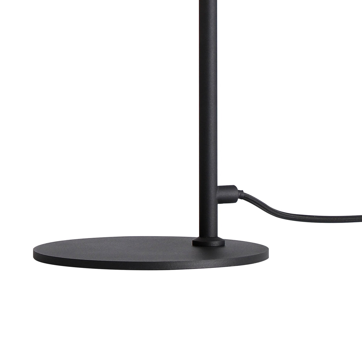 Essington Adjustable Table Lamp with Smoke Fade Glass Shade