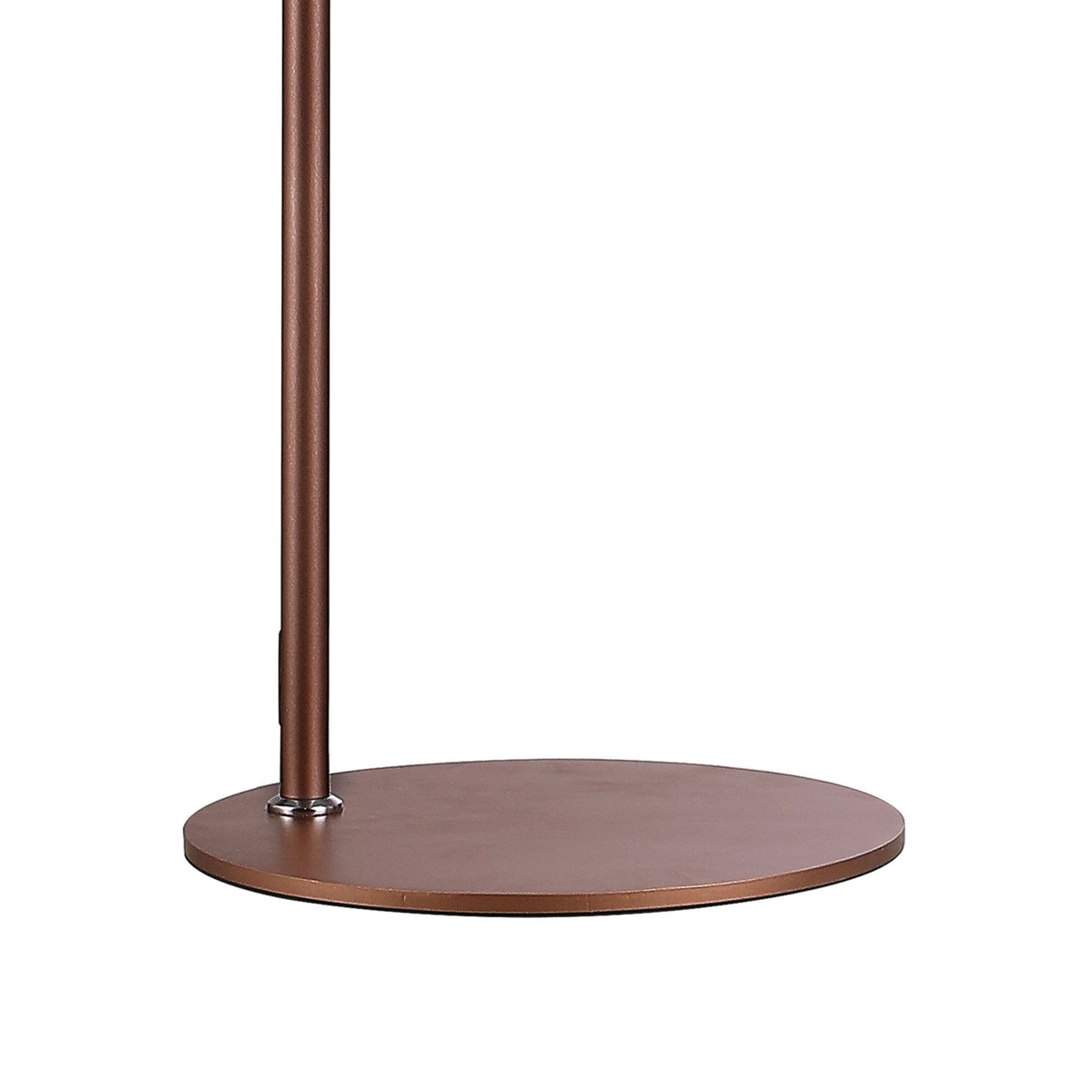 Belstone Floor Lamp in Mocha with Iridescent Fade Glass