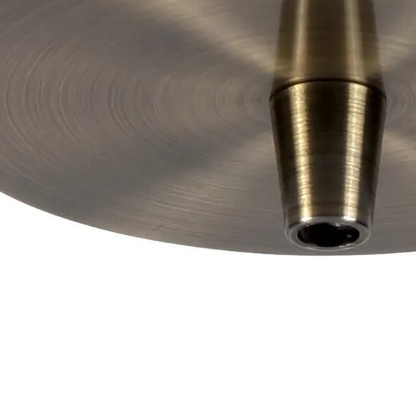 Abode Single Cable Round Ceiling Rose in Brushed Bronze