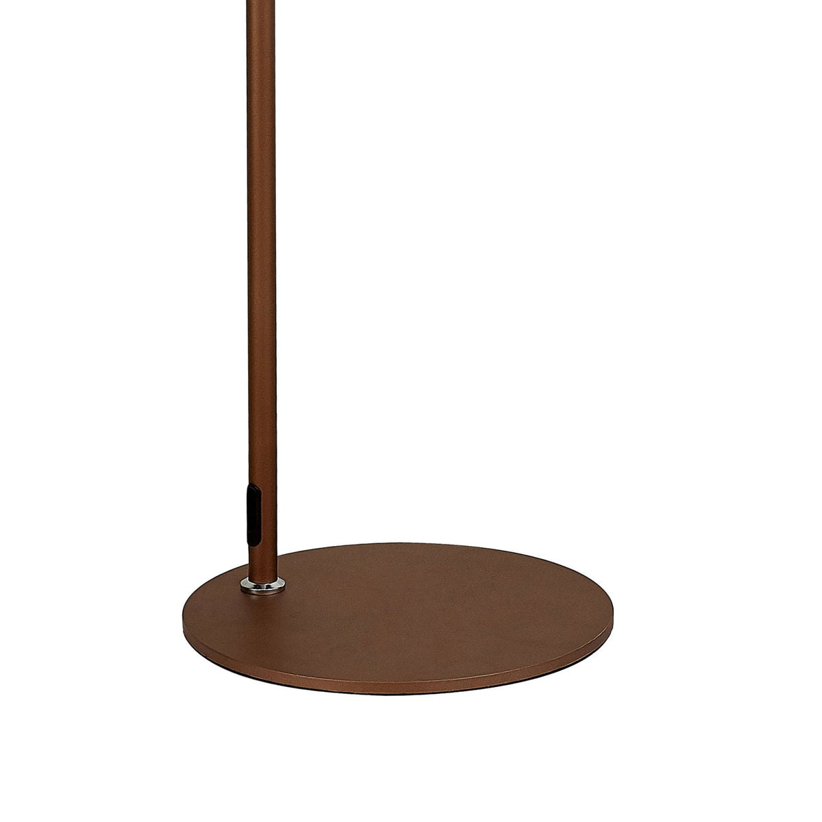 Belstone Floor Lamp in Mocha with Smoke Fade Glass