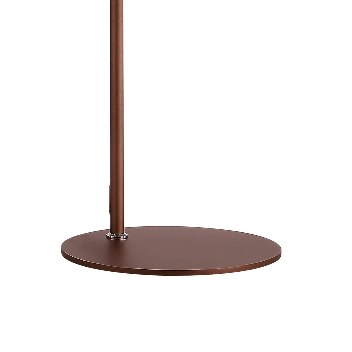 Belstone Large Floor Lamp in Mocha with Iridescent Fade Glass