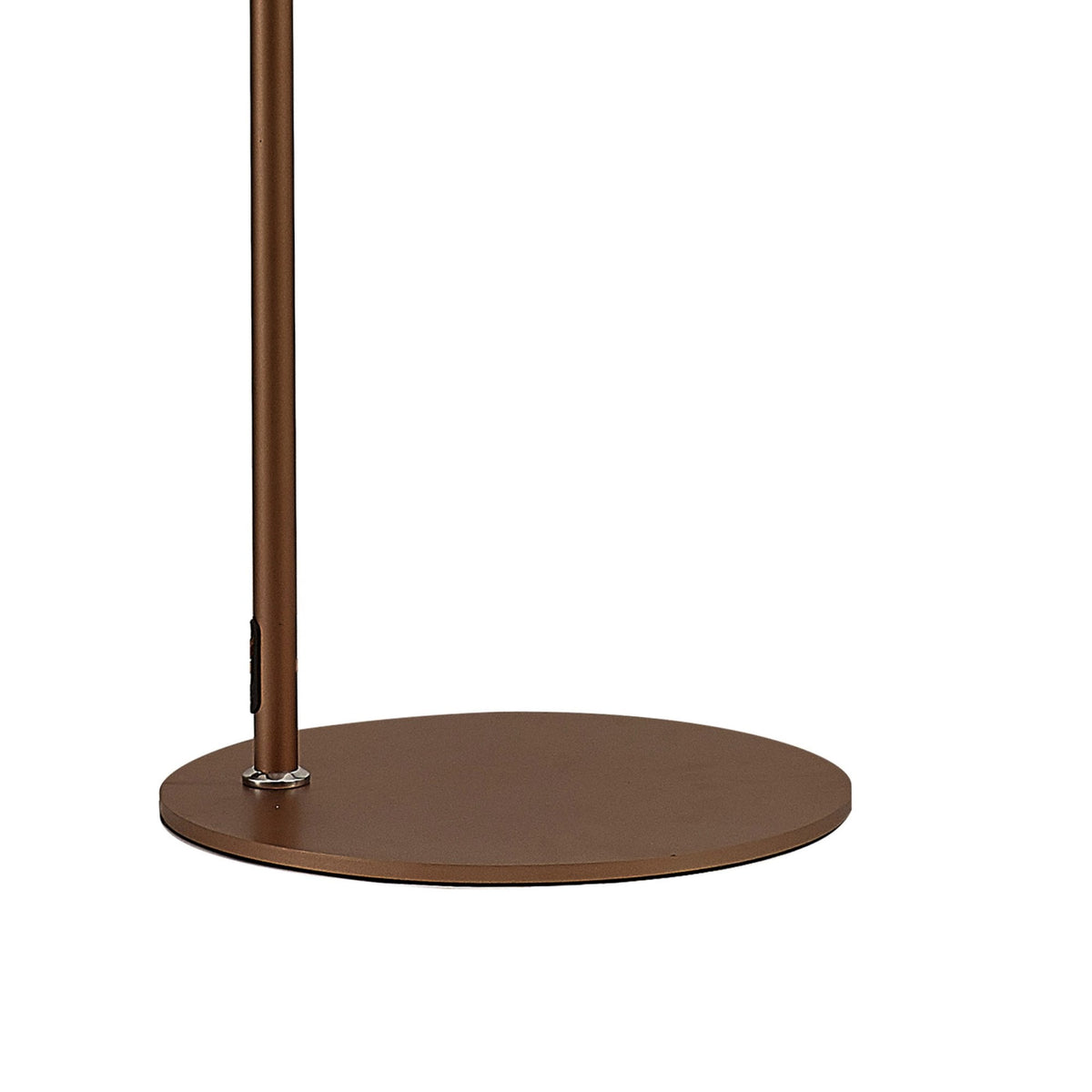 Belstone Large Floor Lamp in Mocha with Smoke Fade Glass
