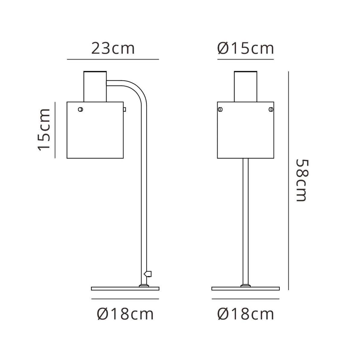 Belstone Large Table Lamp in Black & Chrome with Iridescent Fade Glass