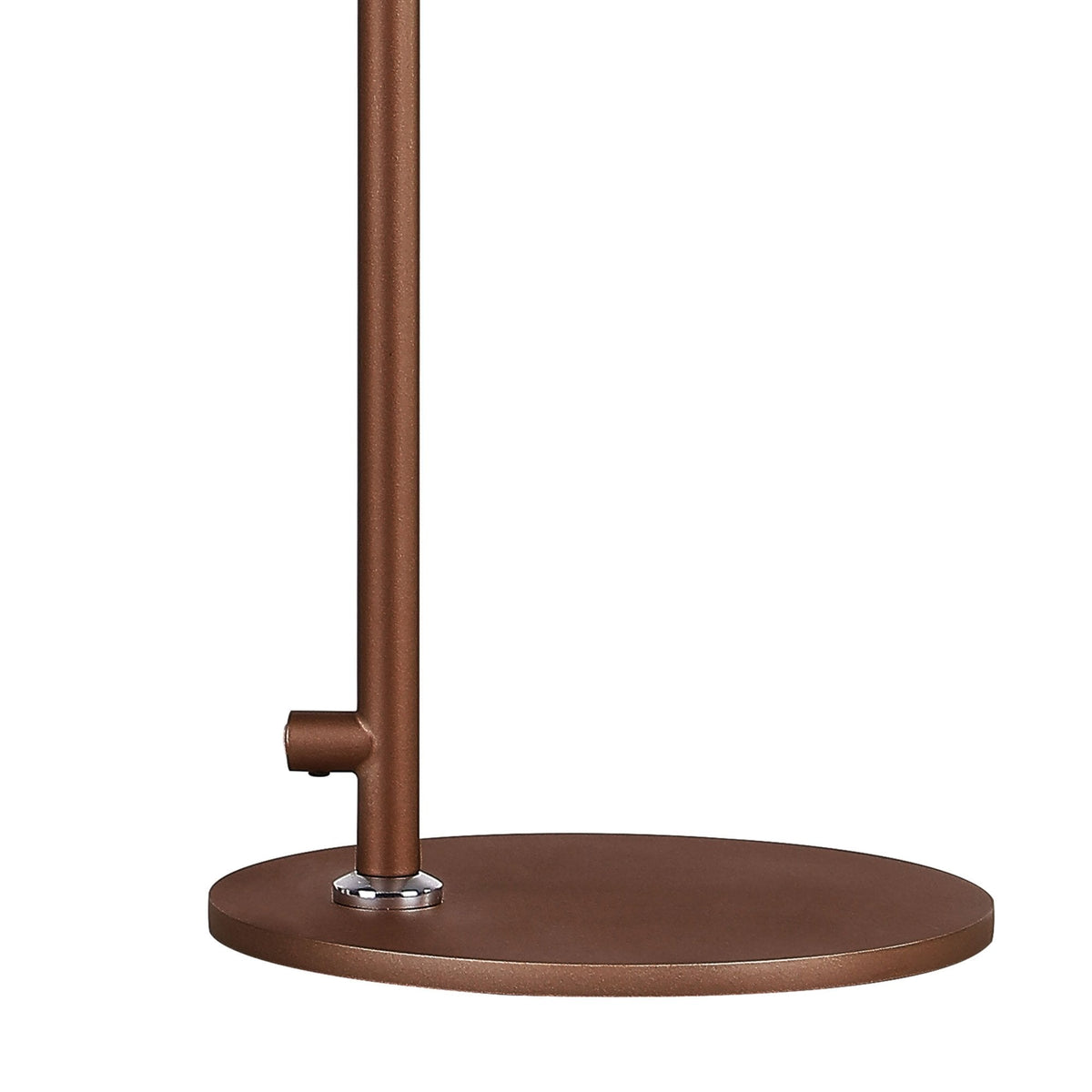 Belstone Large Table Lamp in Mocha with Amber Fade Glass